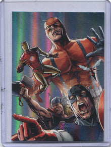 Marvel Avengers Silver Age Case Topper CT2 Art by Gabriel Hardman