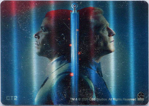 Star Trek Discovery Season 2 Back-to-Back Metal Character Case Topper Card CT2