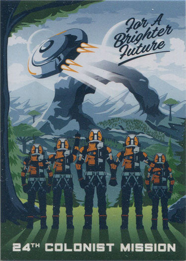 Netflix Lost in Space Season 1 Case Topper Card CT For A Brighter Future Poster