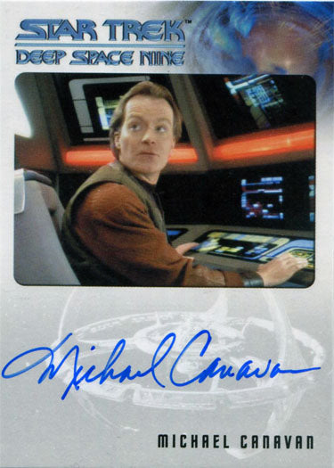 Star Trek DS9 Heroes & Villains Autograph Card Michael Canavan as Tamal