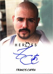 Heroes Archives Autograph Card Francis Capra as Jesse Murphy