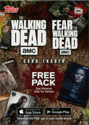 Walking Dead Season 6 Card Trader Digital Pack Promo Card