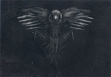 Game of Thrones Season 4 CT1 Embossed Raven Poster Card Case Topper