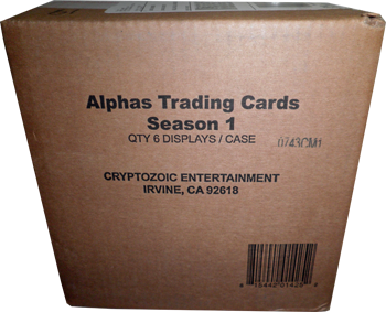 Alphas Season One Full Case of 6 Factory Sealed Boxes