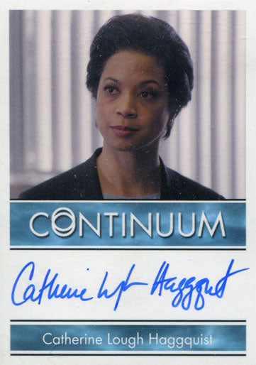 Continuum Season 3 Autograph Card Catherine Lough Haggquist as Nora Harris