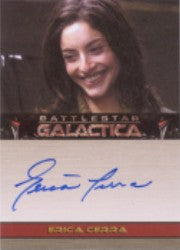 Battlestar Galactica Season 2 Autograph Card by Erica Cerra