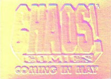 Chaos Comics Holofoil Promo Card