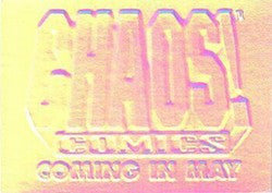 Chaos Comics Holofoil Promo Card