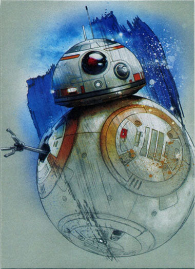 Star Wars Sketch Card - outlet BB8