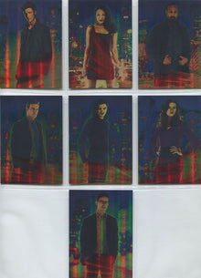 Flash Season 1 Character Bios Foil Parallel Complete 7 Card Chase Set