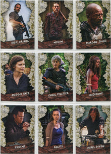 Walking Dead Season 8 Character Complete 25 Card Chase Set C-1 to C-25