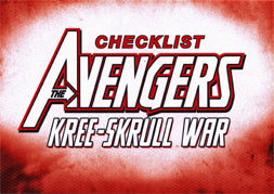 Avengers Kree-Skrull War Checklist Card