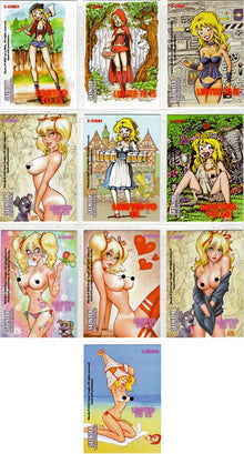 5finity 2022 Cherry Mandy Complete 10 Card Set 5-22BB1-10 /15
