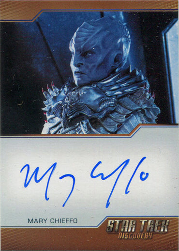 Star Trek Discovery Season 2 Autograph Card Mary Chieffo as L'Rell