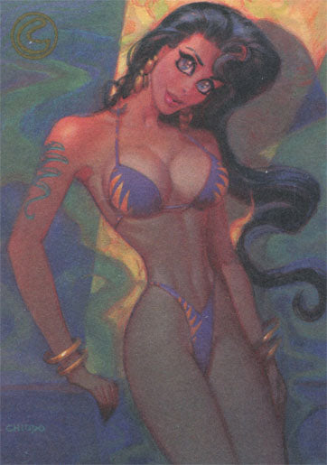 Art of Chiodo Women in Swimsuits Chase Card L9 Work of Art