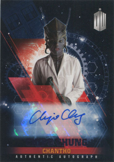 Doctor Who Timeless Autograph Card Chipo Chung as Chantho Purple #07/25