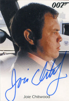 James Bond Archives 2015 Autograph Card Joie Chitwood as Charlie