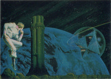 Mike Whelan II Other Worlds 1995 Chromium Chase Card 4 Final Encyclopedia