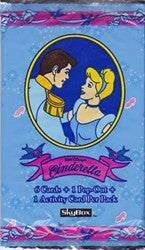 Disneys Cinderella Factory Sealed Trading Card Pack