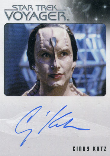 Star Trek Voyager Heroes & Villains Autograph Card Cindy Katz as Kejal