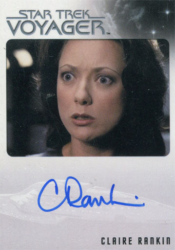 Star Trek Voyager Heroes & Villains Autograph Card Claire Rankin as Alice