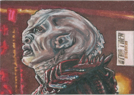 Star Trek Discovery Season 2 SketchaFEX Sketch Card by Adam and Bekah Cleveland