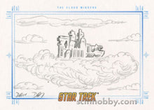 Star Trek TOS Portfolio Prints Sketch Card The Cloud Minders by Dan Day