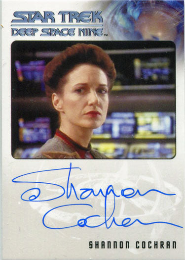 Star Trek DS9 Heroes & Villains Autograph Card Shannon Cochran as Kalita