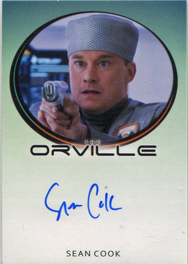 Orville Season 1 Autograph Card Sean Cook as Dr. Derek Ashton