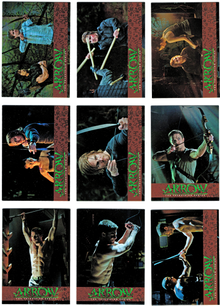 Arrow Season One Training Complete 9 Card Copper Bronze Variant Foil Chase Set