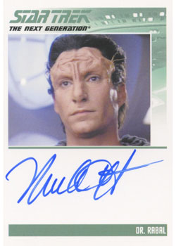 Star Trek TNG Heroes & Villains Autograph Card Michael Corbett as Dr. Rabal