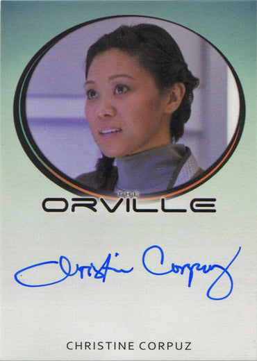 Orville Season 1 Autograph Card Christine Corpuz as Dr. Janice Lee