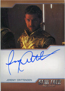 Star Trek Discovery Season 1 Autograph Card Jeremy Crittenden as Lord Eling