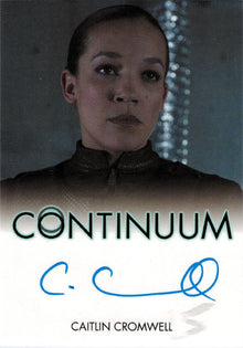 Continuum Seasons 1 and 2 Autograph Card Caitlin Cromwell as Elena