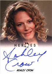 Heroes Archives Autograph Card Ashley Crow as Sandra Bennet Ver. 2