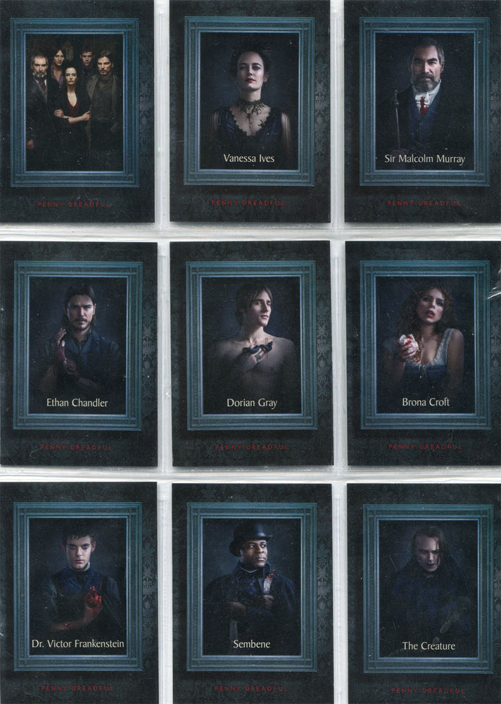 Penny Dreadful Season 1 Character Chase Complete 9 Card Set C1 to C9