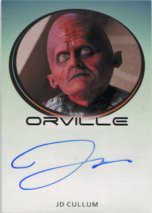 Orville Season 1 Autograph Card JD Cullum as Calivon Zoo Administrator