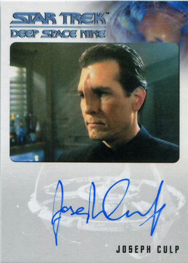 Star Trek DS9 Heroes & Villains Autograph Card Joseph Culp as Raimus