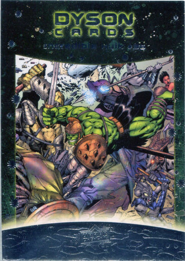 Thor Ragnarok Movie D-10 Dyson Card Unripped Incredible Hulk #96
