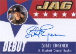 JAG Premiere Edition D15 Sibel Ergener Autograph Card