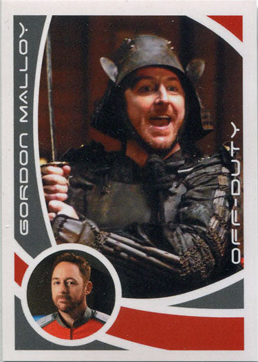 Orville Season 1 Off-Duty Card D4 Scott Grimes as Gordon Malloy