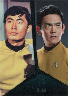 Star Trek TOS Captains Collection Bridge Crew Chase Card D5 Sulu Takei Cho