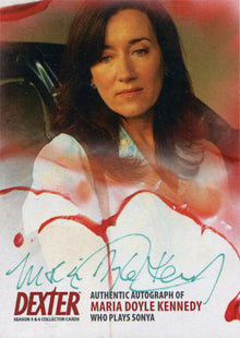 Dexter Season 5 & 6 Autograph Card D5&6-AMD1 Maria Doyle Kennedy as Sonya