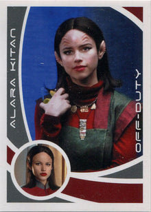 Orville Season 1 Off-Duty Card D6 Halston Sage as Alara Kitan
