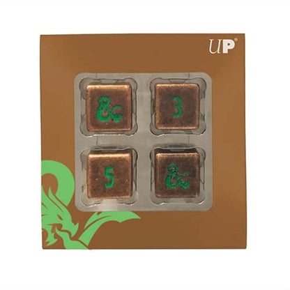 Dungeons & Dragons Heavy Metal d6 Set - Feywild Copper and Green
