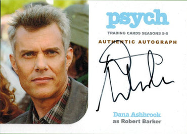 Psych Seasons 5 to 8 Autograph Card DA Dana Ashbrook as Robert Baker