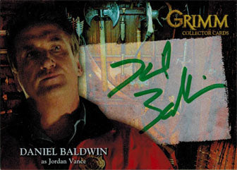 Grimm 2013 Autograph Card DBAC-1 Daniel Baldwin as Jordan Vance