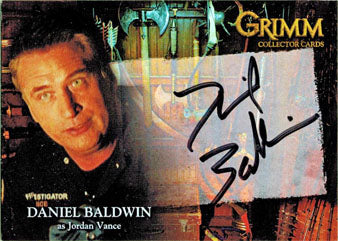 Grimm 2013 Autograph Card DBAC-2 Daniel Baldwin as Jordan Vance