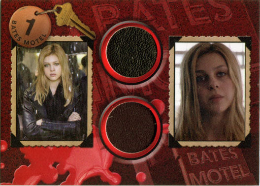 Bates Motel Season 2 Costume Card DC Dual Nicola Peltz as Bradley Martin