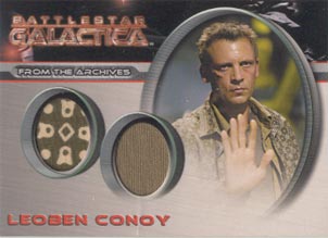 Battlestar Galactica Season 1 DC1 Leoben Conoy Case Topper Costume Card